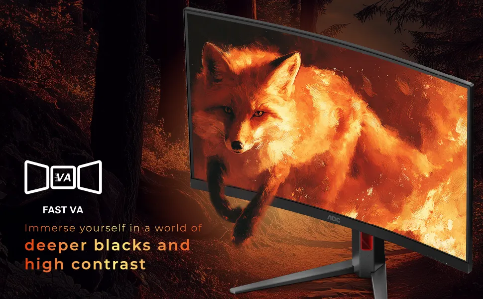 AOC C27G4Z 27 Inch Curved Gaming Monitor overview 3