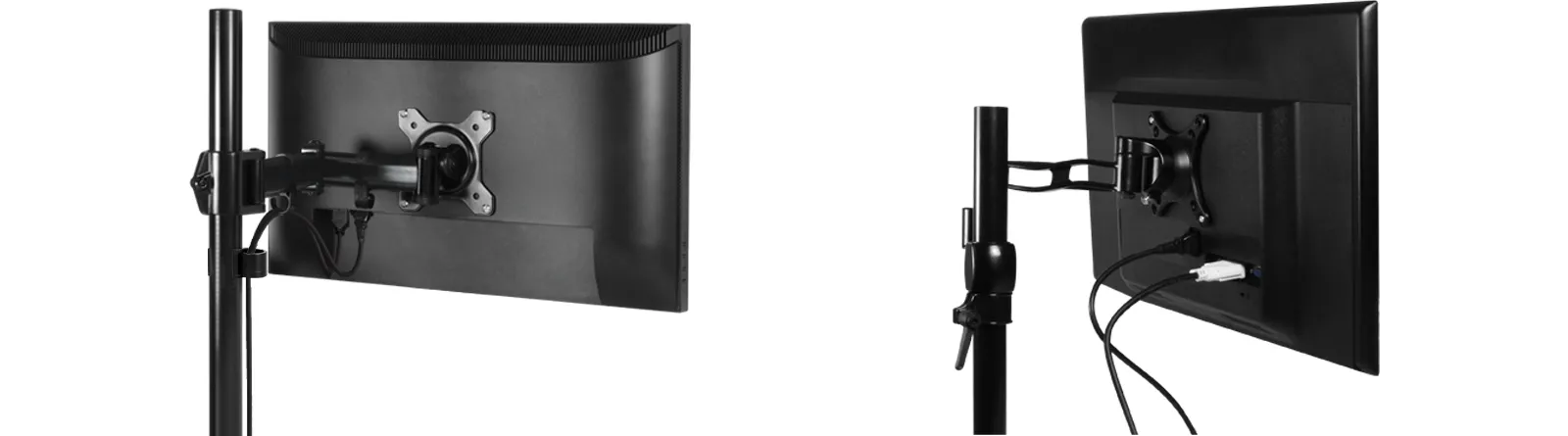 ARCTIC Z2 Basic Dual Arm Monitor Desk Mount (Black) overview 6