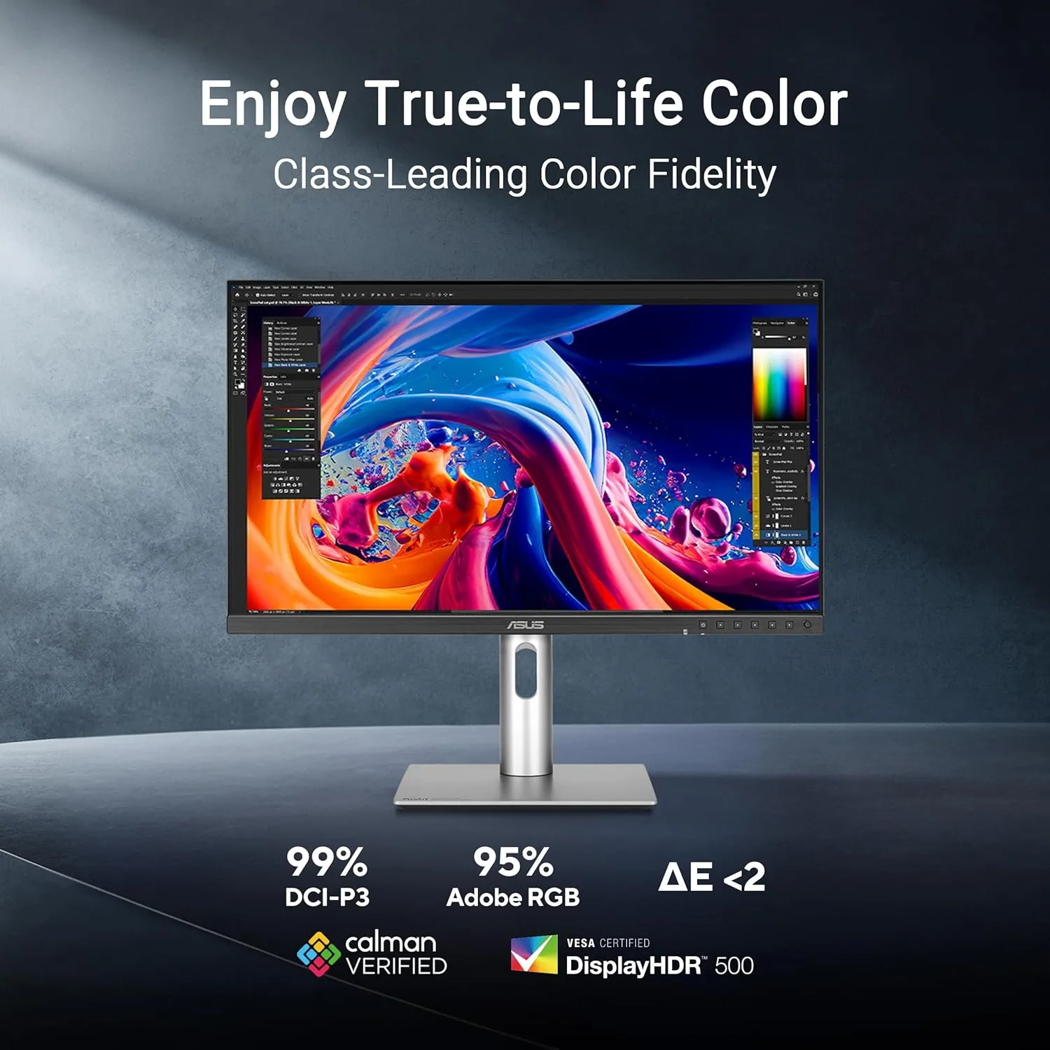ASUS ProArt Display PA27JCV 27" 5K HDR Monitor overview 2