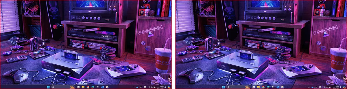 ASUS ROG Strix OLED XG27ACDMS Gaming Monitor, 280 Hz, 0.03 ms, Custom heatsink, Neo Proximity Sensor, uniform brightness, G-SYNC compatible - Black overview 7