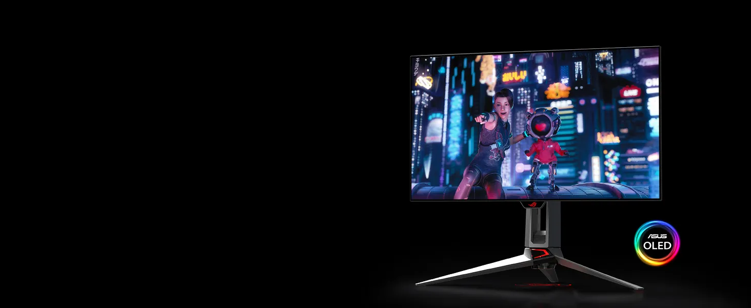 ASUS ROG Swift 27”1440P OLED DSC Gaming Monitor (PG27AQDM) overview 3