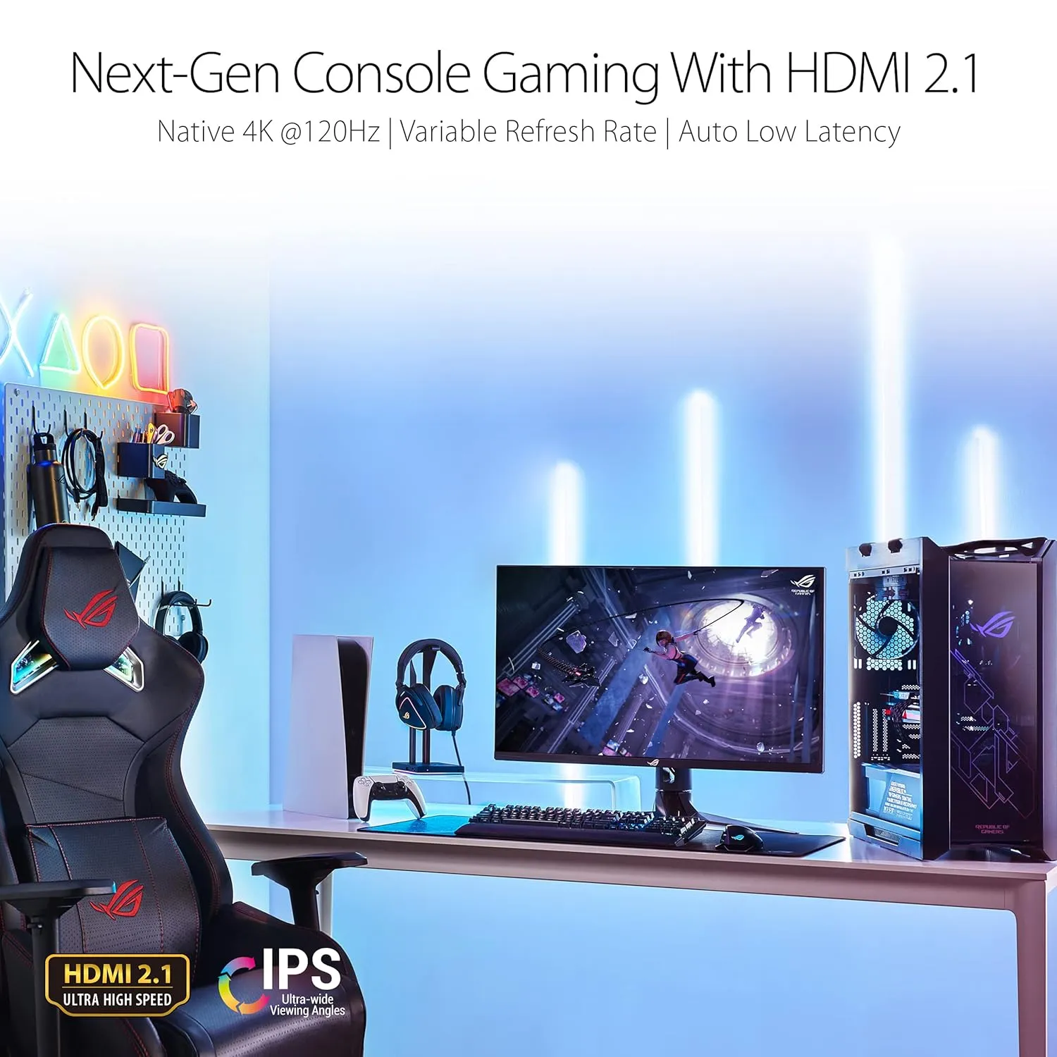 ASUS ROG Swift PG32UQ 32" Gaming Monitor overview 2