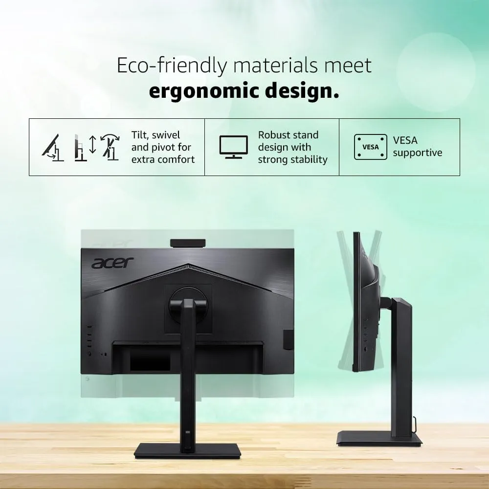 Acer B247Y D 23.8" FHD 100Hz IPS Adaptive-Sync Monitor overview 3