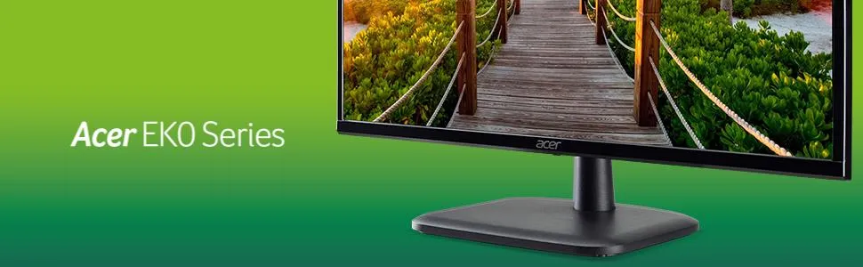 Acer EK220Q 54.61 cm (21.5") Full HD 1920x1080 Pixels VA Panel LCD Monitor overview 1