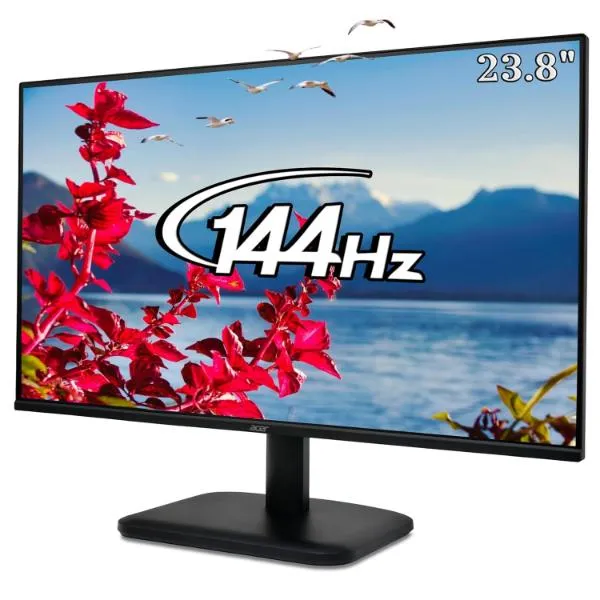 Acer EK240Y P6 23.8" IPS Full HD Backlit LED Monitor I 144Hz Refresh Rate, 1MS VRB Response Time