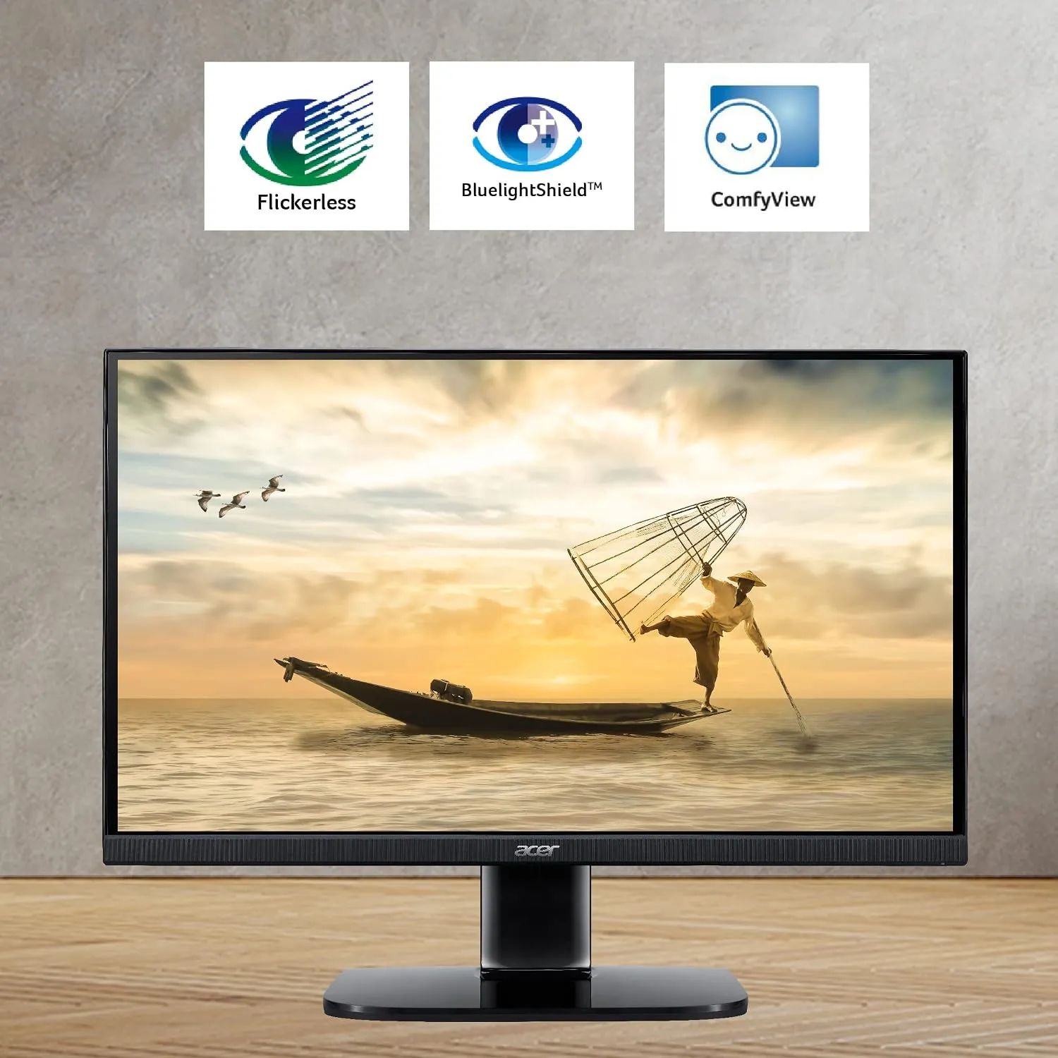 Acer KA270 E 27 Inch IPS Full HD LCD Monitor overview 4