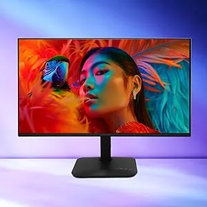 Acer KA270 P6 27 Inch IPS Full HD Backlit LED Monitor I 144Hz Refresh Rate, 1MS VRB, AMD FreeSync I 99% sRGB I 1 x VGA 1 x HDMI with Inbox HDMI Cable I Zero Frame Design I Eye Care I Stereo Speakers overview 4