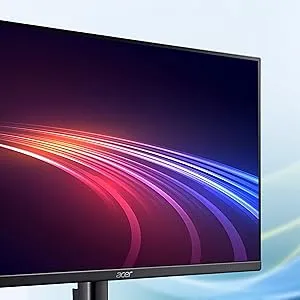 Acer KA270 P6 27 Inch IPS Full HD Backlit LED Monitor I 144Hz Refresh Rate, 1MS VRB, AMD FreeSync I 99% sRGB I 1 x VGA 1 x HDMI with Inbox HDMI Cable I Zero Frame Design I Eye Care I Stereo Speakers overview 5