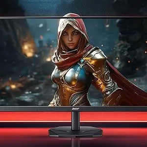 Acer Nitro KG271 X1 27 Inch IPS Full HD Backlit LED Gaming Monitor I 0.5 MS Response I 200Hz Refresh Rate I SRGB 99%, HDR 10 I 2xHDMI, 1xDP I Stereo Speakers I AMD FreeSync Premium I Eye Care (Black) overview 2