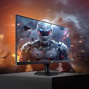Acer Nitro KG271 X1 27 Inch IPS Full HD Backlit LED Gaming Monitor I 0.5 MS Response I 200Hz Refresh Rate I SRGB 99%, HDR 10 I 2xHDMI, 1xDP I Stereo Speakers I AMD FreeSync Premium I Eye Care (Black) overview 4