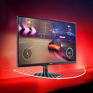 Acer Nitro KG271 X1 27 Inch IPS Full HD Backlit LED Gaming Monitor I 0.5 MS Response I 200Hz Refresh Rate I SRGB 99%, HDR 10 I 2xHDMI, 1xDP I Stereo Speakers I AMD FreeSync Premium I Eye Care (Black) overview 7