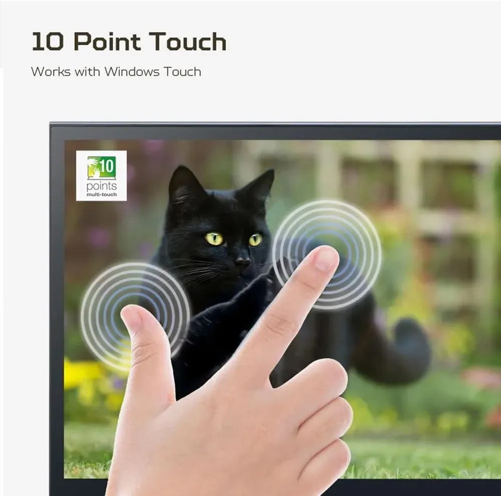Acer PM161QT 16 inch FHD IPS Portable Touchscreen Monitor overview 2