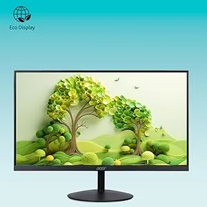 Acer SA322QU E 31.5 Inch WQHD IPS Monitor | 100Hz Refresh | 1ms VRB | AdaptiveSync FreeSync & G-SYNC | HDR10 | Ultra-Slim 7.2mm | ZeroFrame | Eye Care | Built-in Speakers | HDMI, DP Ports, Audio Out overview 4