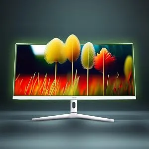 Acer XZ306CX 29.5 Inch (74.93 Cm) Ultrawide 21:9 1500R Curve 2560 X 1080 Pixels LCD Monitor with LED Backlight I 1 MS VRB I 200 Hz I HDR 400 I DCI-P3 93% I AMD Free Sync I 2XHDMI 1XDP I White overview 3