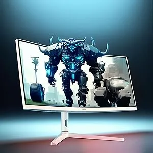 Acer XZ306CX 29.5 Inch (74.93 Cm) Ultrawide 21:9 1500R Curve 2560 X 1080 Pixels LCD Monitor with LED Backlight I 1 MS VRB I 200 Hz I HDR 400 I DCI-P3 93% I AMD Free Sync I 2XHDMI 1XDP I White overview 4