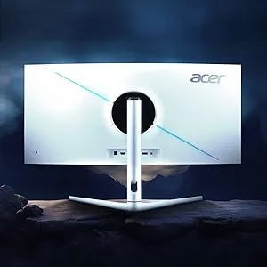 Acer XZ306CX 29.5 Inch (74.93 Cm) Ultrawide 21:9 1500R Curve 2560 X 1080 Pixels LCD Monitor with LED Backlight I 1 MS VRB I 200 Hz I HDR 400 I DCI-P3 93% I AMD Free Sync I 2XHDMI 1XDP I White overview 5