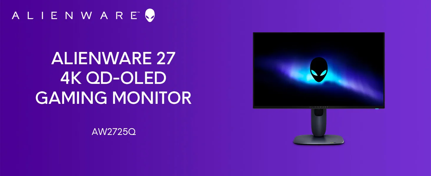 Alienware AW2725Q 27 4K QD-OLED Gaming Monitor overview 1