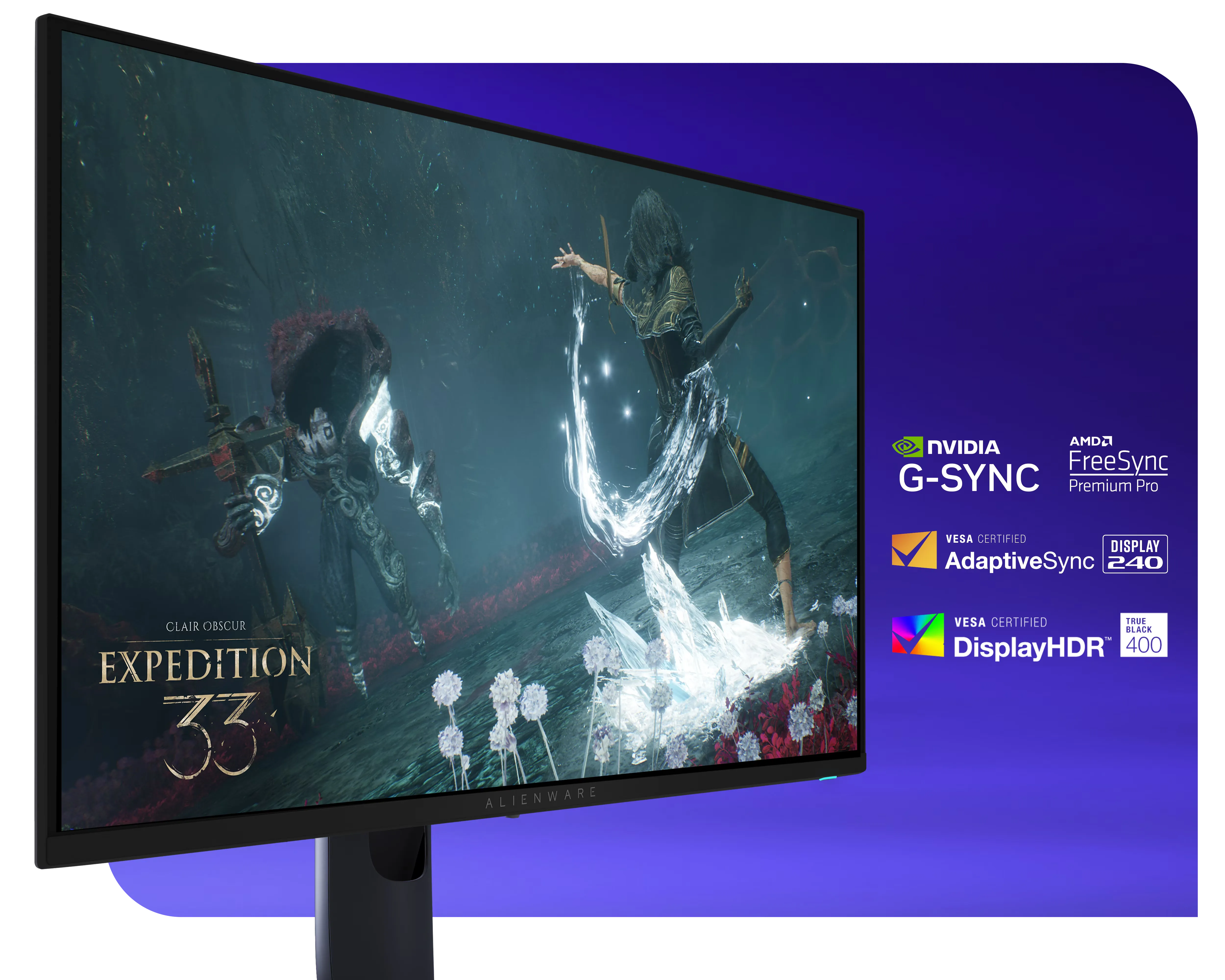 Alienware AW2725Q 27 4K QD-OLED Gaming Monitor overview 2