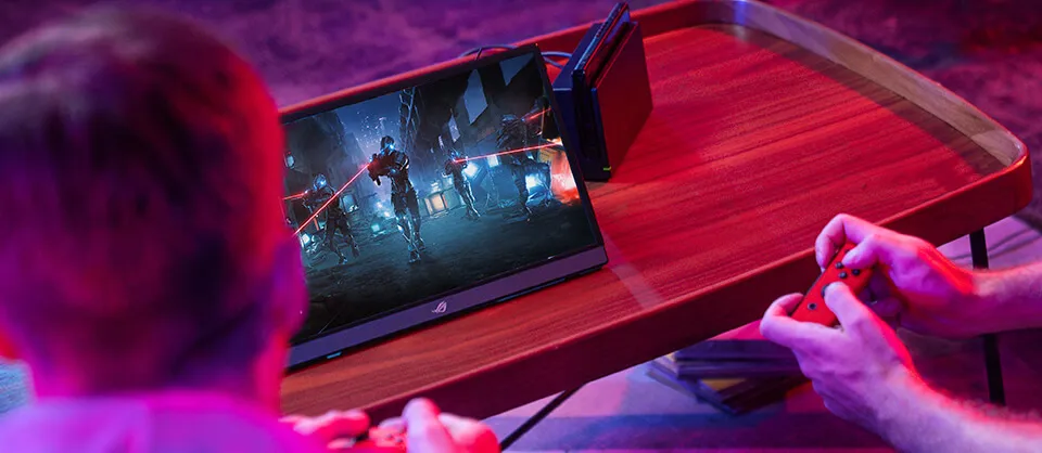 Asus ROG Strix XG16AHP 15.6 Inch Portable 144Hz Gaming Monitor overview 6