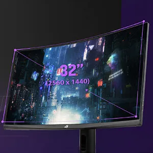 Asus ROG Strix XG32VC Curved Gaming Monitor overview 3
