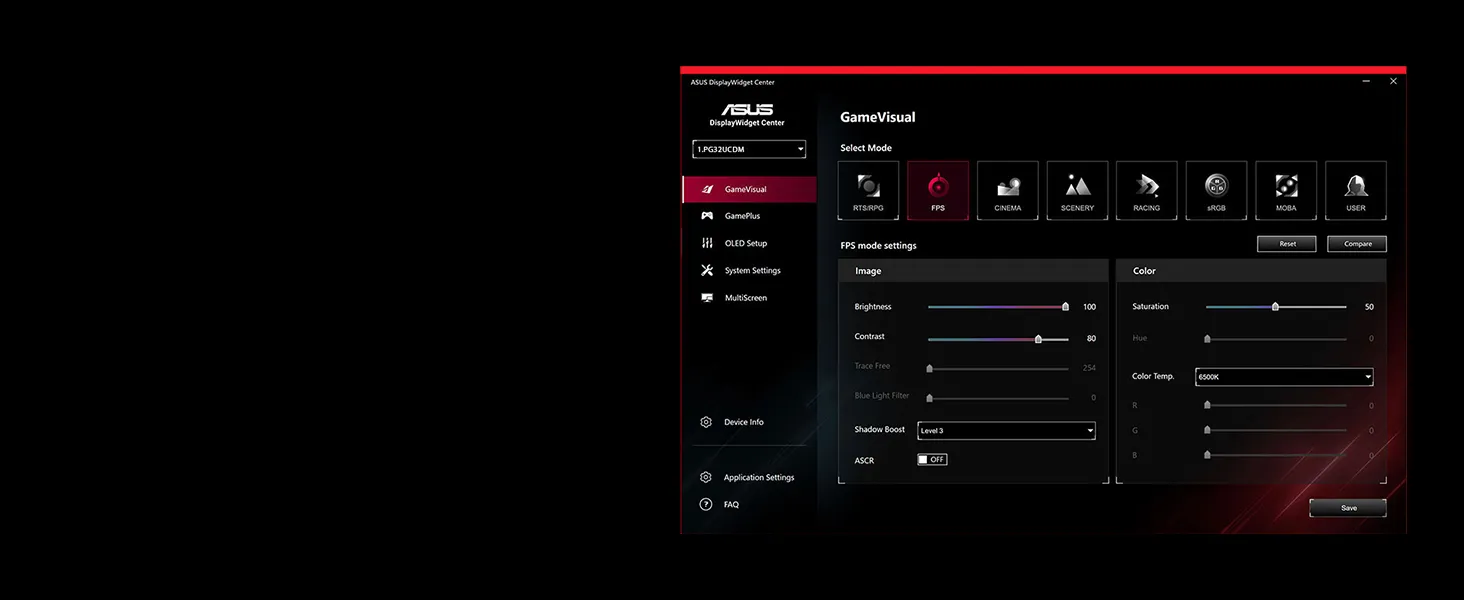 Asus ROG Swift OLED PG32UCDM 32 inch 4K Gaming Monitor overview 11
