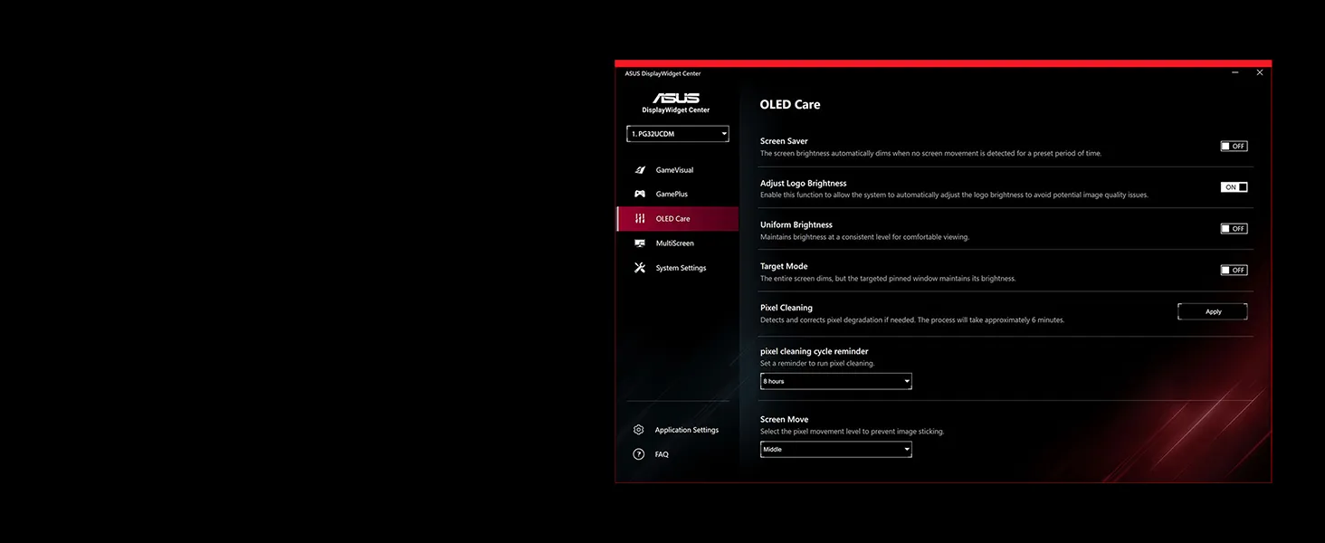 Asus ROG Swift OLED PG32UCDM 32 inch 4K Gaming Monitor overview 9