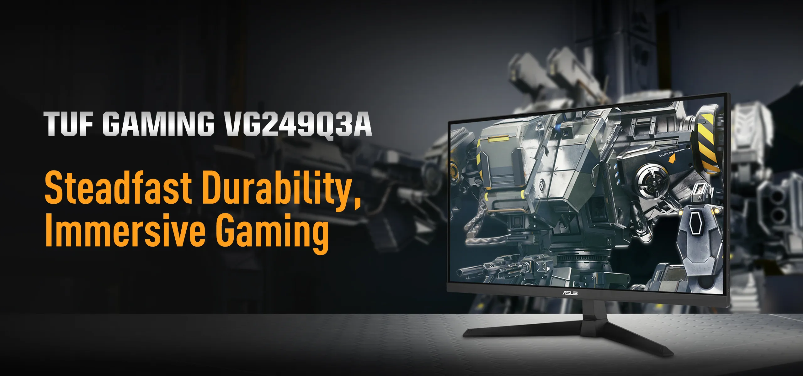 Asus TUF Gaming VG249Q3A 24 Inch Gaming Monitor overview 1