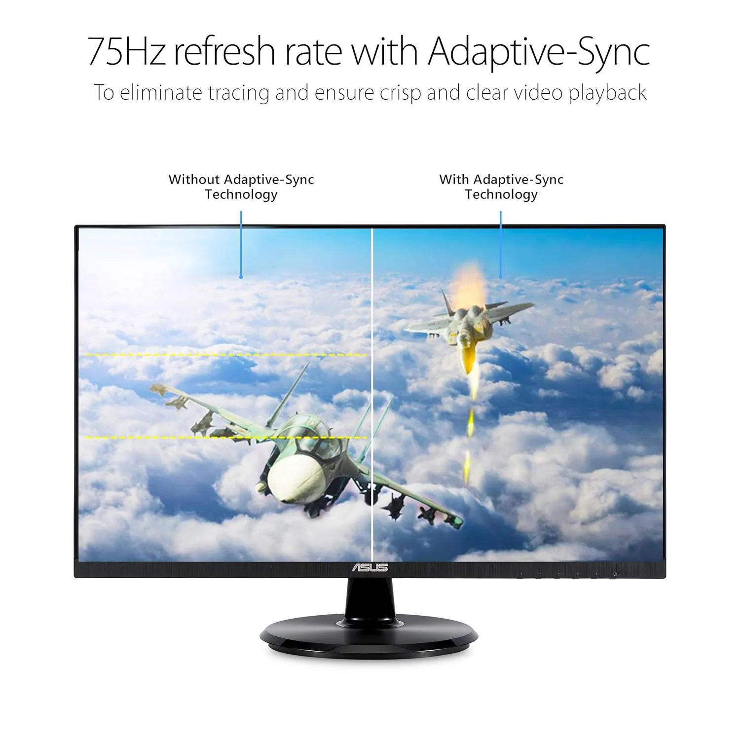 Asus VA24DQ Monitor FreeSync Eye Care IPS Monitor overview 2