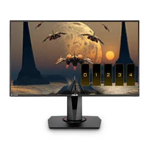 Asus VG278QR 27" FHD TN Monitor overview 7