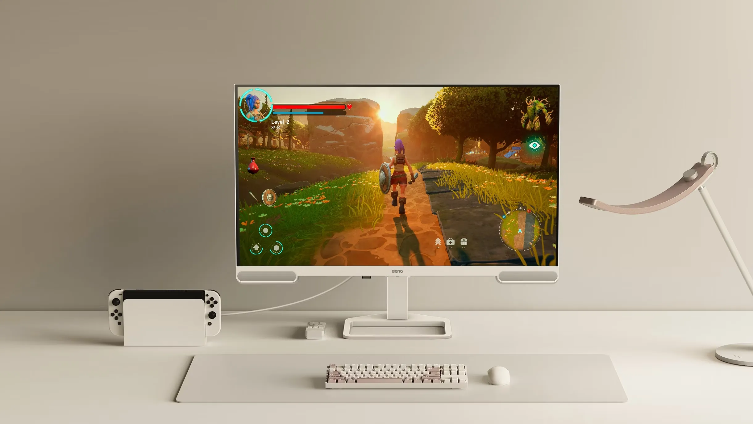 BenQ EW3290U 31.5” 4K UHD Entertainment Monitor overview 4