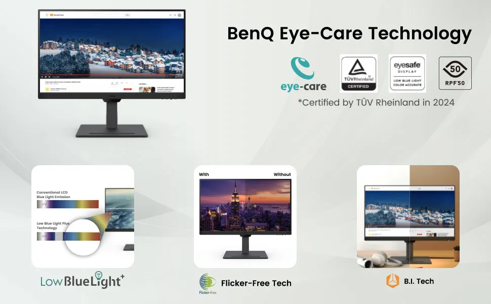 BenQ GW2490T 24 Inch Professional Monitor (Black) overview 8