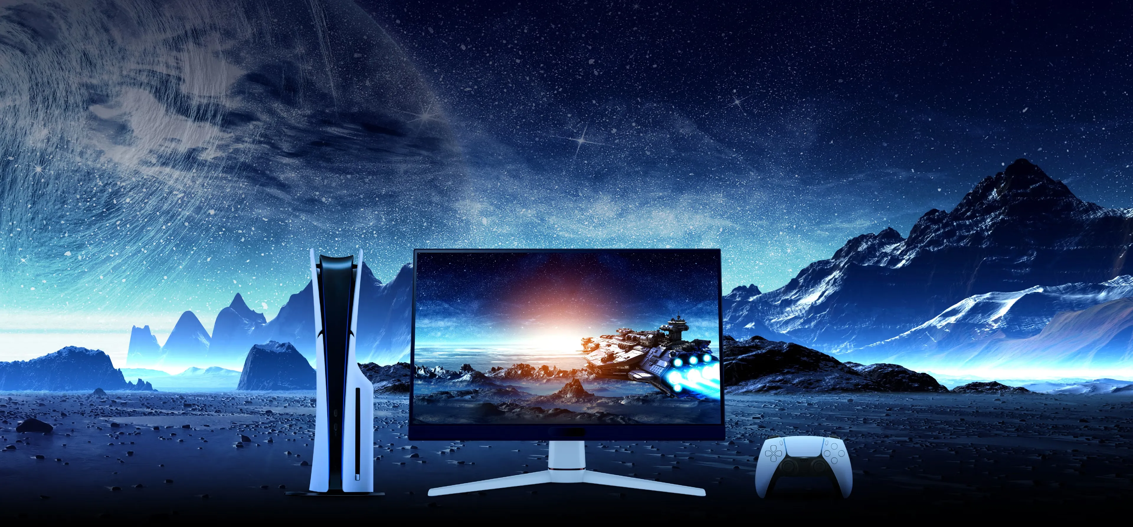 BenQ MOBIUZ EX251 24.5" Full HD HDR 220 Hz Gaming Monitor (White) overview 1