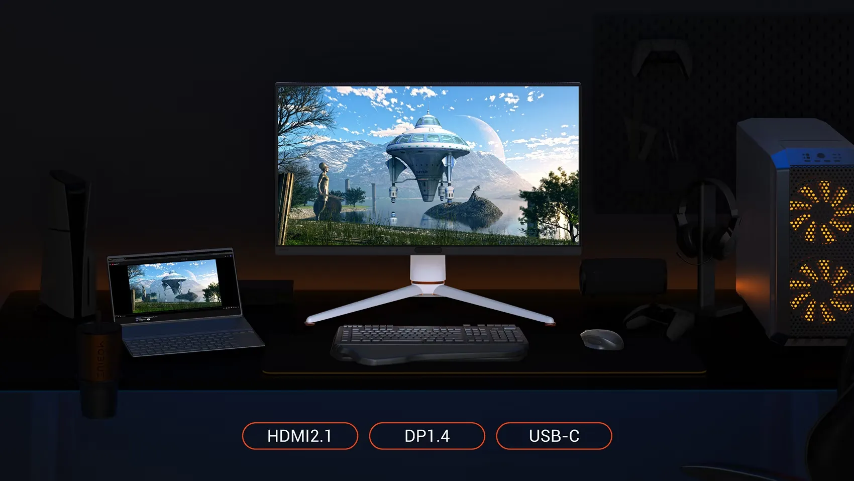 BenQ Mobiuz EX271U 27 Inch Gaming Monitor overview 1