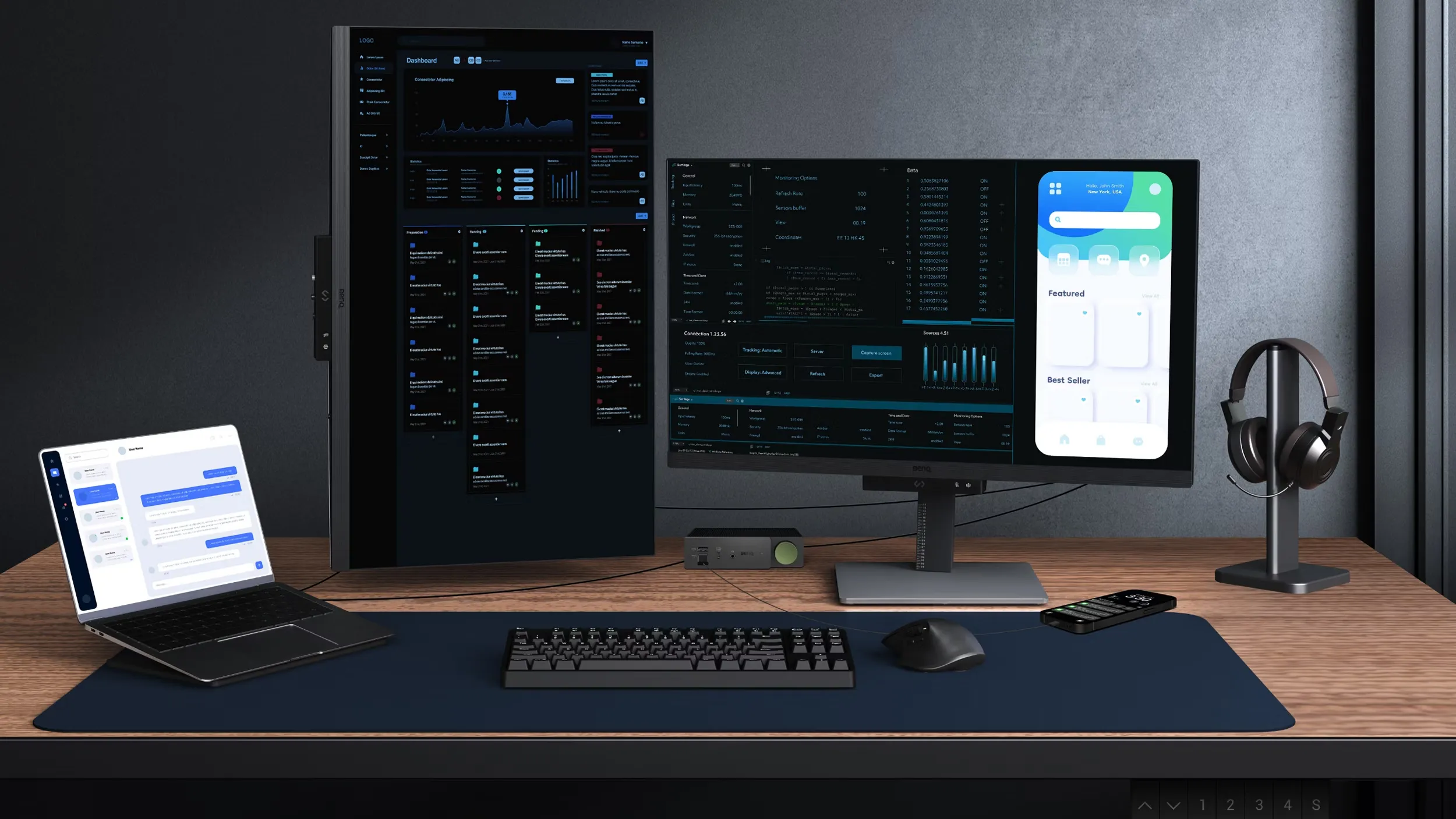 BenQ RD320U 32” 4K 3840x2160 Programming Monitor overview 3