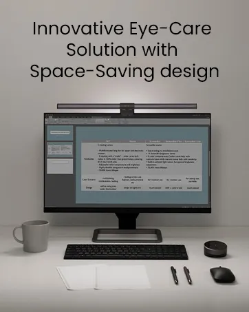 BenQ ScreenBar E-Reading LED Computer Monitor overview 1