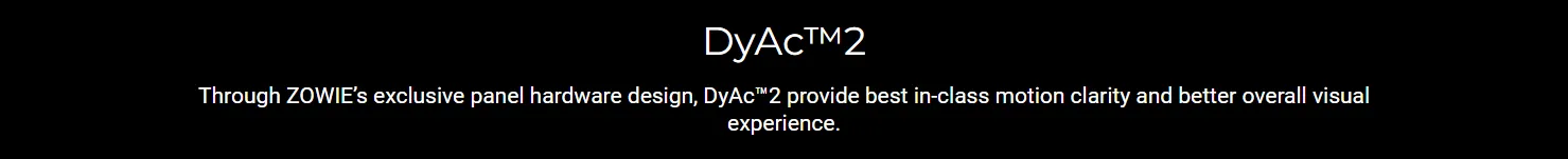 BenQ Zowie XL2586X Fast TN 540Hz DyAc™ 2 Gaming Monitor overview 4