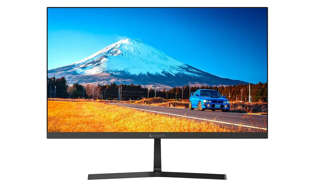 Coconut 27 inch LED Frameless Ultra slim HD Monitor, 75Hz Refresh Rate, 1080p overview 1