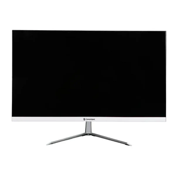Consistent 2400 23.8" inch (60.5 cm) Wide Display 1920 x 1080 Pixels Full HD Ultra-Slim Frameless Monitor- HDMI, Inbuilt Speakers (BLACK) 3 Years Warranty