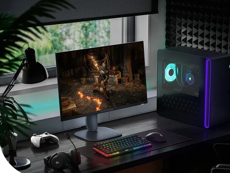 DELL Alienware AW2725DM 27-inch IPS QHD 180Hz 1ms Gaming Monitor overview 2