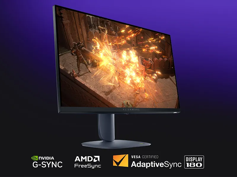 DELL Alienware AW2725DM 27-inch IPS QHD 180Hz 1ms Gaming Monitor overview 3