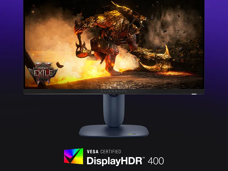 DELL Alienware AW2725DM 27-inch IPS QHD 180Hz 1ms Gaming Monitor overview 4