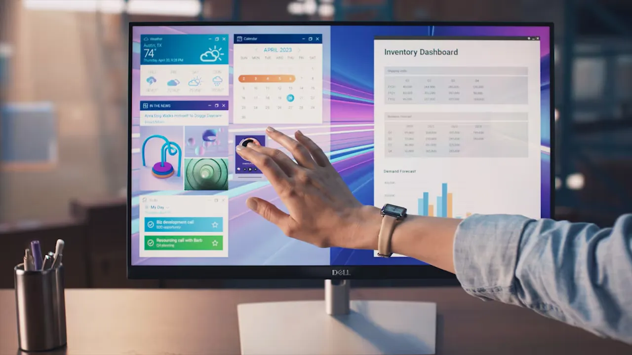 Dell 24 P2424HT 23.8" Multi-Touch Monitor overview 1