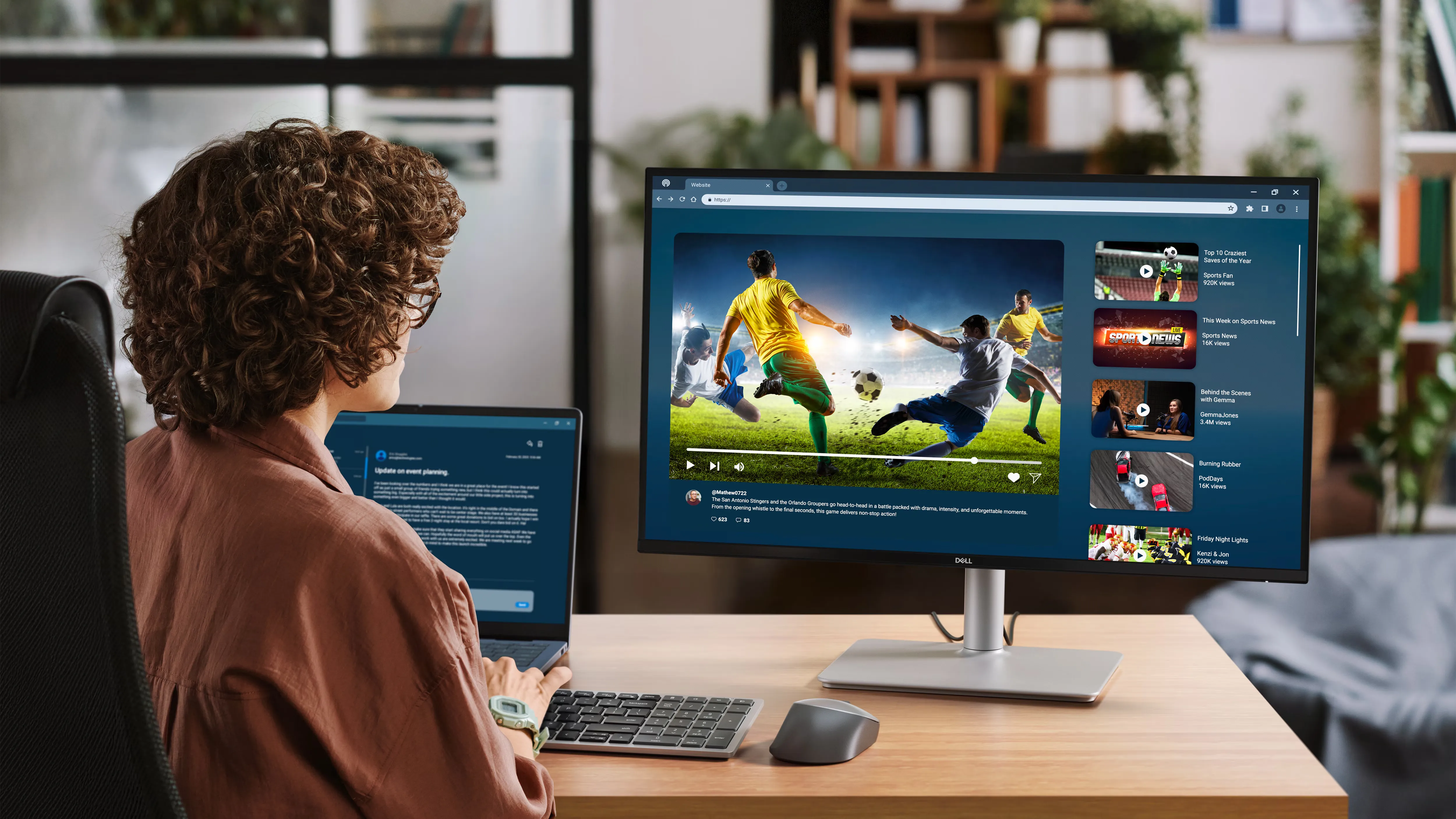 Dell 27 Plus QHD Monitor - S2725DSM overview 1