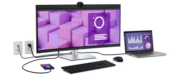 Dell 34" Curved Video Conferencing Monitor (P3424WEB) overview 10