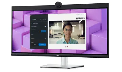 Dell 34" Curved Video Conferencing Monitor (P3424WEB) overview 12