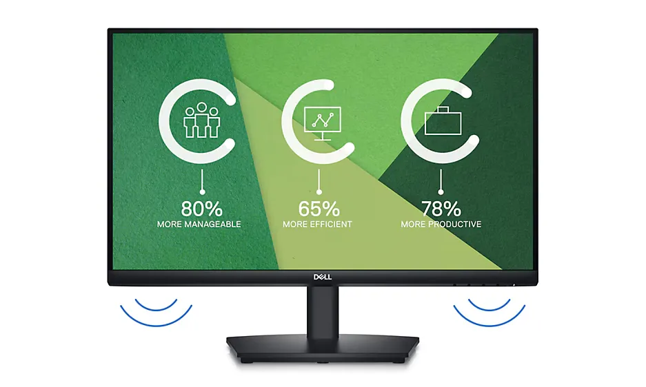 Dell E2424HS 24 inch FHD LED-backlit LCD Monitor with 5ms Response Time and Built-in Speakers overview 7