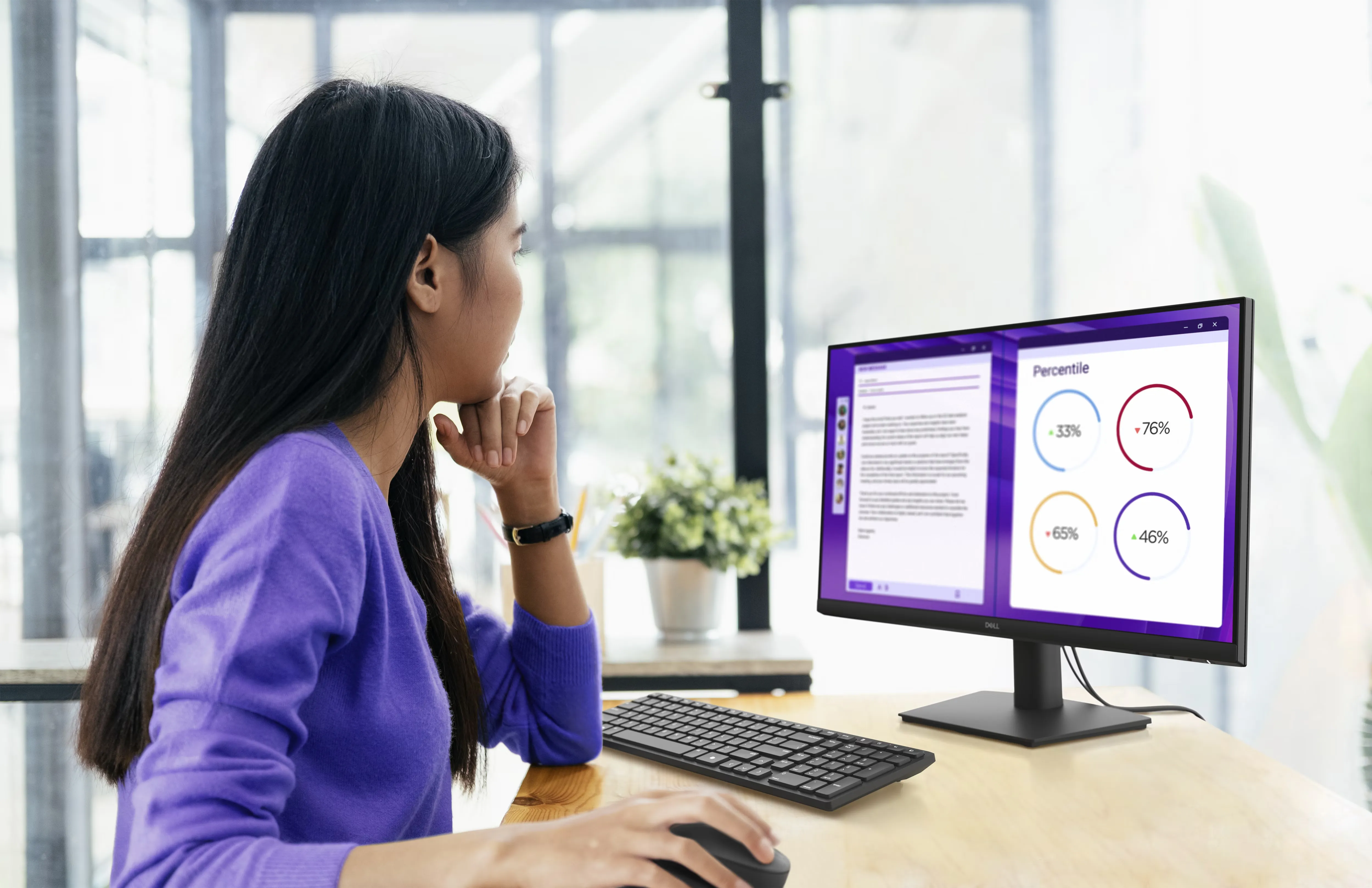Dell E2425HM 23.8" 100Hz IPS FHD Monitor overview 1
