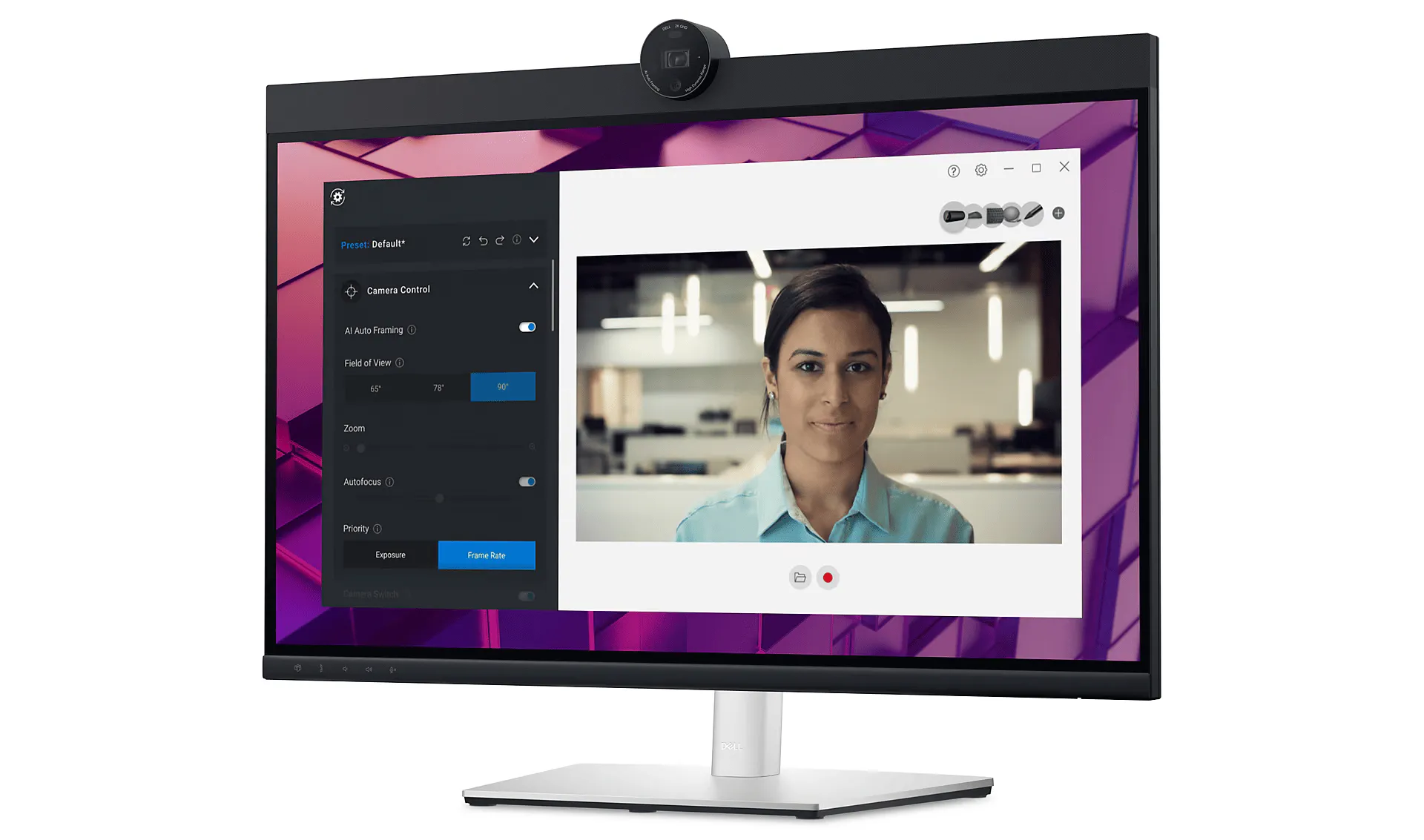 Dell P2724DEB 27" 2K 1440P 60Hz QHD IPS with Speaker Conferencing Monitor overview 6