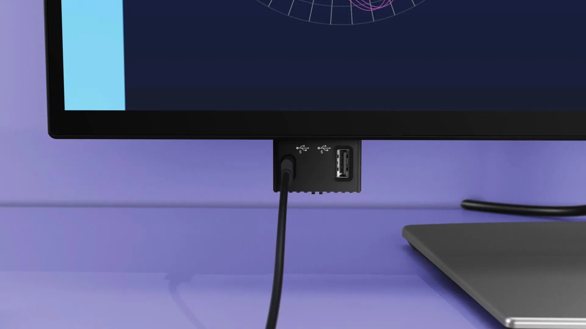 Dell P2725DE 27inch 2K WQHD Monitor (Black) overview 6