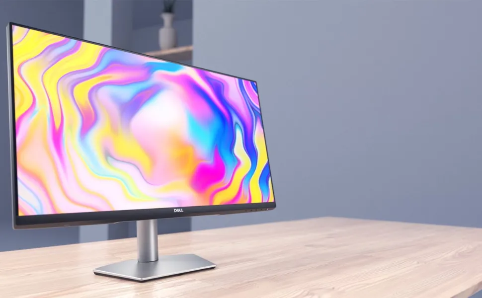 Dell S2722QC 27-inch 4K UHD 3840 x 2160 60Hz Monitor overview 3